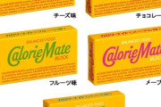 【画像】カロリーメイトのパッケージのデザインは完璧！
