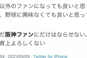 【悲報】巨人ファン｢将来子供が出来たら阪神ファンにだけはならせない、教育上良くない｣