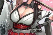 【FGO】サムレム武蔵ちゃんイラスト！！　笑顔の武蔵ちゃんいいですね！！