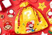 「スーパーマリオ」開封後はエコバッグとしても使えるキュートなギフトグッズ登場！光る手のひらサイズのスーパーキノコにも注目