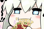 【FGO】ピザを食べるモルガン様！！　可愛いですねw