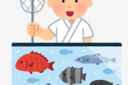 VIPPERさん「水槽置いて魚を泳がせてる寿司屋の悪趣味さは異常」