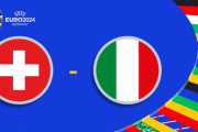 ◆EURO◆R16 スイス×イタリア スイス後半も追加点！イタリアほとんど何も出来ずに衝撃の完敗！