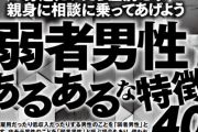 【悲報】有名雑誌が「弱者男性あるあるな特徴」を公開する！　当てはまったオワリ