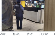 【悲報】X民さん、制服でマクドナルドに行く警察官さんに物申す