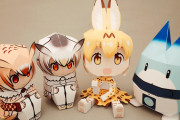 けものフレンズの同人ペーパークラフトまとめ