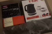 電気ケトルと紅茶ポットと紅茶買ってきた