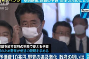 【2次補正予算】有害野党「10兆円予備費、巨額ガー！」“1.5兆円への減額”組み替え動議案作成 ⇒ 結局、共産以外賛成へ