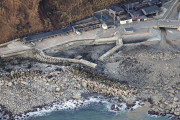 輪島市、地面が4m上昇 1/6