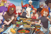 【FGO】食堂でのインド勢イラスト！！　めっちゃ賑やかｗ