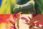 ドラゴンボール超ブロリーの戦闘シーン