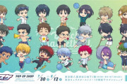 21人の水着姿を描き起こし！「黒子のバスケ」POP UP SHOP in 東京キャラクターストリート