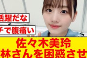 【ひなあい】ボケに乗っかる佐々木美玲に若林さん困惑する