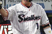 山田哲人(32) .204 3本 12打点（7年40億契約4年目）