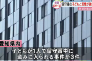 お留守番をしていたら誰かが家に侵入… 子供と泥棒の鉢合わせ相次ぐ
