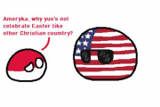 【アメリカ】アメリカがイースターを祝わない理由【ポーランドボール】
