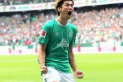 【大迫半端ない！】大迫勇也、超絶決勝ボレーなど2ゴール！今季3得点目でブレーメンを3-2勝利に導く！（関連まとめ）