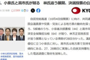 自民党総裁選､小泉氏と高市氏が競る 自民支持層からの支持率は高市34.4% 小泉29.3% 林19.5%