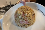 いわなが料理のチャーハンが美味しそう