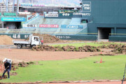 広島マツダスタジアム『欠陥球場』がトレンド入り。土＆天然芝張り替えの影響で巨人らビジター球団のエラー激増