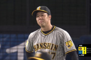 青柳、6回途中２失点で降板