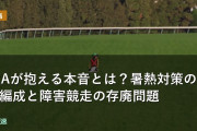 JRAが抱える本音とは？暑熱対策の番組編成と障害競走の存廃問題