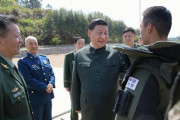 習近平国家主席、台湾海峡近くの人民武装警察部隊を視察…訓練と戦備強化を指示！