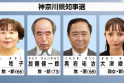 神奈川県民、窮地へ都知事選のラインナップが凄すぎる #悲報 |  神奈川って川あるの？
