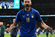 【EURO2020】ユーロ決勝進出のイタリア、ボヌッチは悲願の優勝について「もうあと1センチ…」