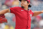 小笠原慎之介 MLB　23試合 38.2回　防御率 6.98 勝利 1敗戦 1 ホールド 1セーブ 0 奪三振 30