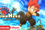 【速報】住人の助けを得ながら敵と戦う新感覚RPG『リトルタウンヒーロー』が10月17日配信決定！！ダイレクト放送終了後からあらかじめDL開始！！