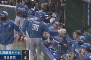 【vs.西武】日ハム、5回に連続押し出しと野村の2点タイムリーで逆転に成功！