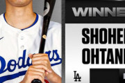 【シルバースラッガー賞】ドジャース大谷翔平、ベッツ、テオスカーの3名が受賞