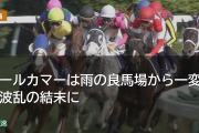 オールカマーは雨の良馬場から一変、メイショウゲキリンが逃げ切る波乱の結末に