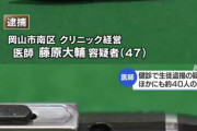 【岡山】ペン型カメラに小中学生４０人の映像　盗撮容疑で逮捕の医師 【別の盗撮容疑から発覚】