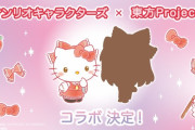 サンリオキャラクターズと東方Projectのコラボが決定！