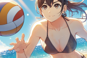 ビーチバレーさん、ビキニ着用が１割以下にwww