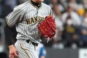 才木 浩人(神) 5勝3敗(4位) 防御率1.53(2位) 奪三振率9.36(1位) K/BB4.69(4位) WHIP0.90(2位)