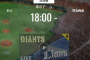 【試合実況】西武スタメン 先発:今井（2022.3.2）