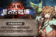 【グラブル】11月古戦場本戦が終了！お疲れ様でした！気になる個人ボーダーは7万位が7.52億、12万位も4.15億と前回の記録を更新！