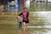 中国各地で洪水