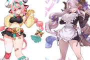 【グラブル】グラブルキャラの立ち絵、またもやホヨバースにパクられてしまう…