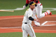 阪神・藤浪が初回に３失点「晋太郎がんばれ」の声援も…集中打を浴びる