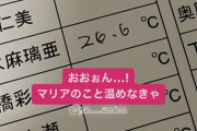 清水麻璃亜さんの体温が完全に終わっている件