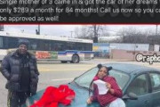 【朗報】アメリカのシンママ、20万円の中古車を『4万円 ✕ 84回払い』で購入し満面の笑み