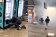 【動画】オーストリアの自販機荒らし、爆弾を使って爆破してしまうｗｗｗ