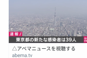 トン菌コロナ+39人東京 |  GW解禁キター  |  こんなコロナ禍だけど