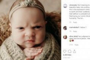 不機嫌な顔の赤ちゃんが人気急上昇　父「生まれた瞬間からこうだった」（米）