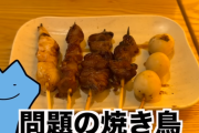 ユーチューバー「クソ評価の悪い焼き鳥屋に行ってみるわ」 → 出て来た焼き鳥がヤバすぎるｗｗｗｗｗｗ