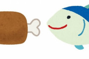 肉と魚を同時に使う大衆料理、ない
